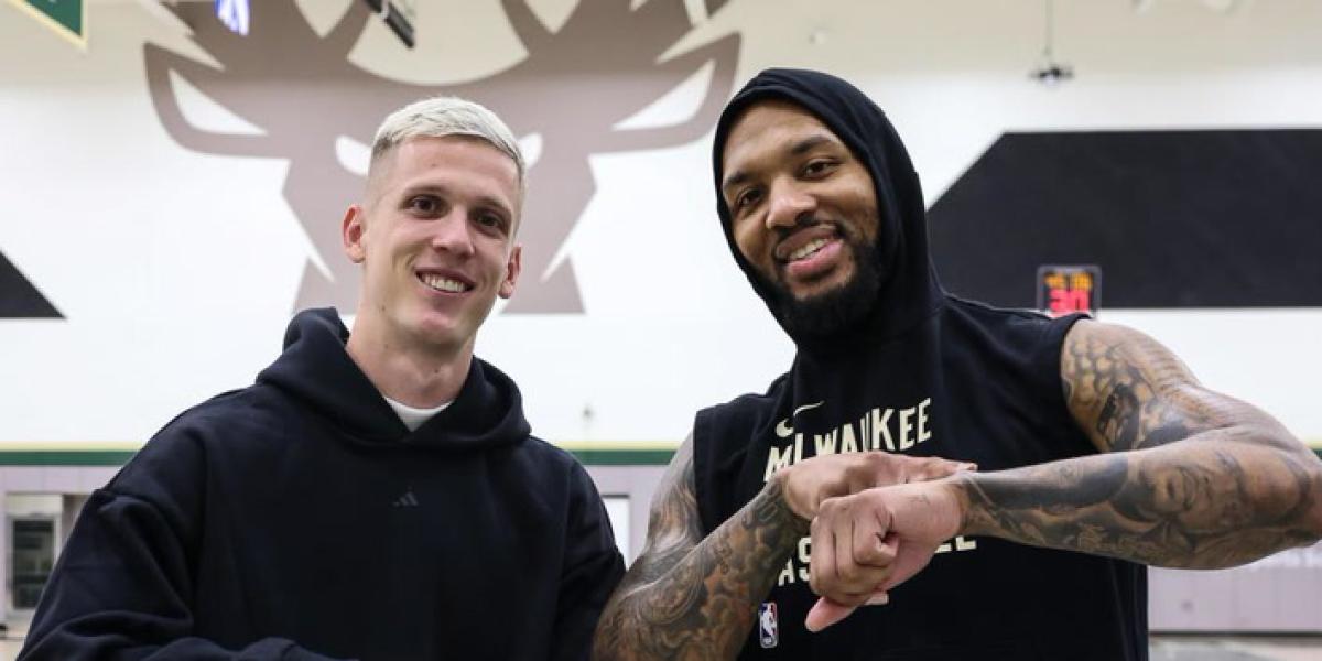 El milagro del íntimo de Dani Olmo: Lillard se recupera de su coágulo sanguíneo y ya puede jugar