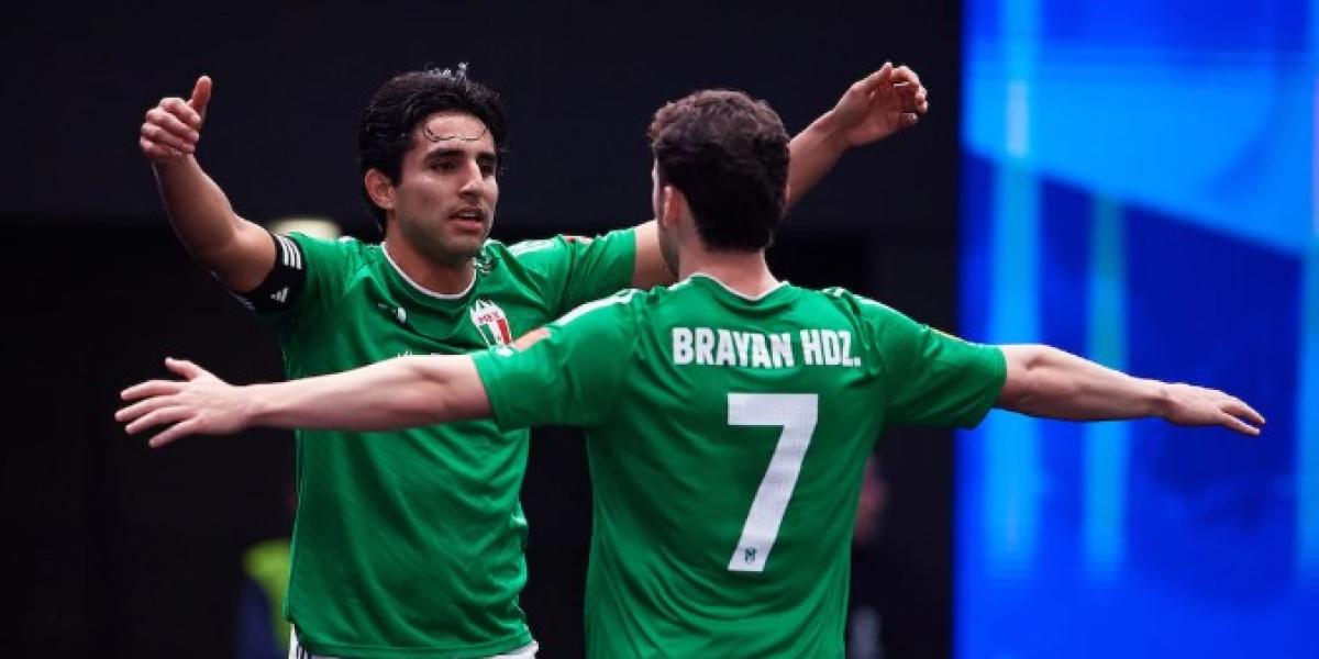 México, a cuartos de final de la Kings World Cup Nations tras golear a Alemania