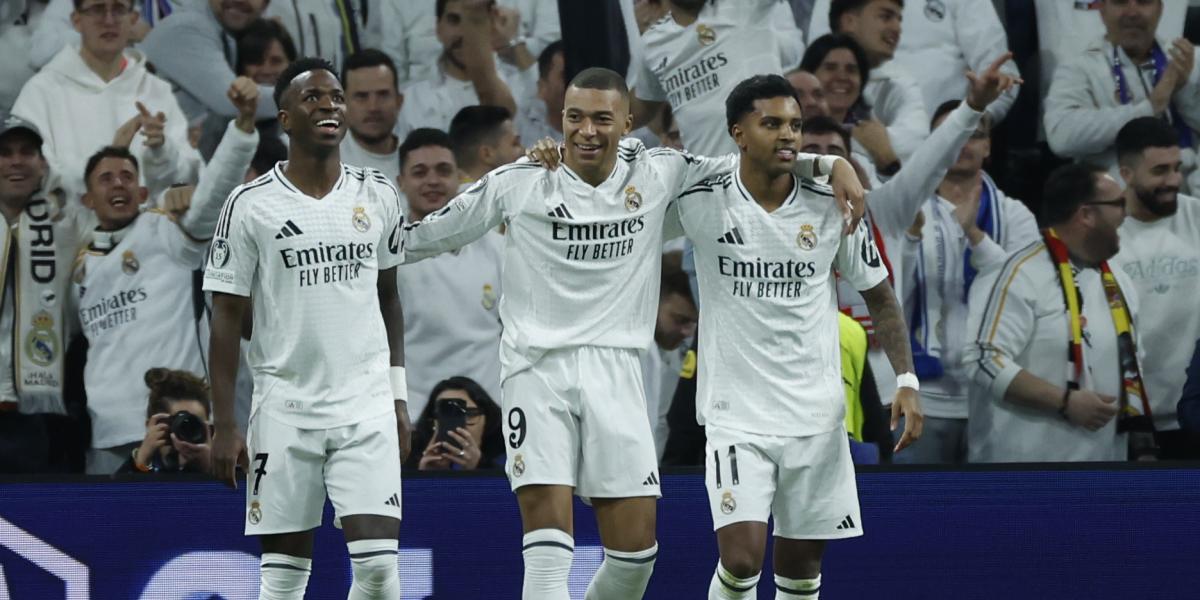 El tridente ofensivo del Real Madrid no chuta