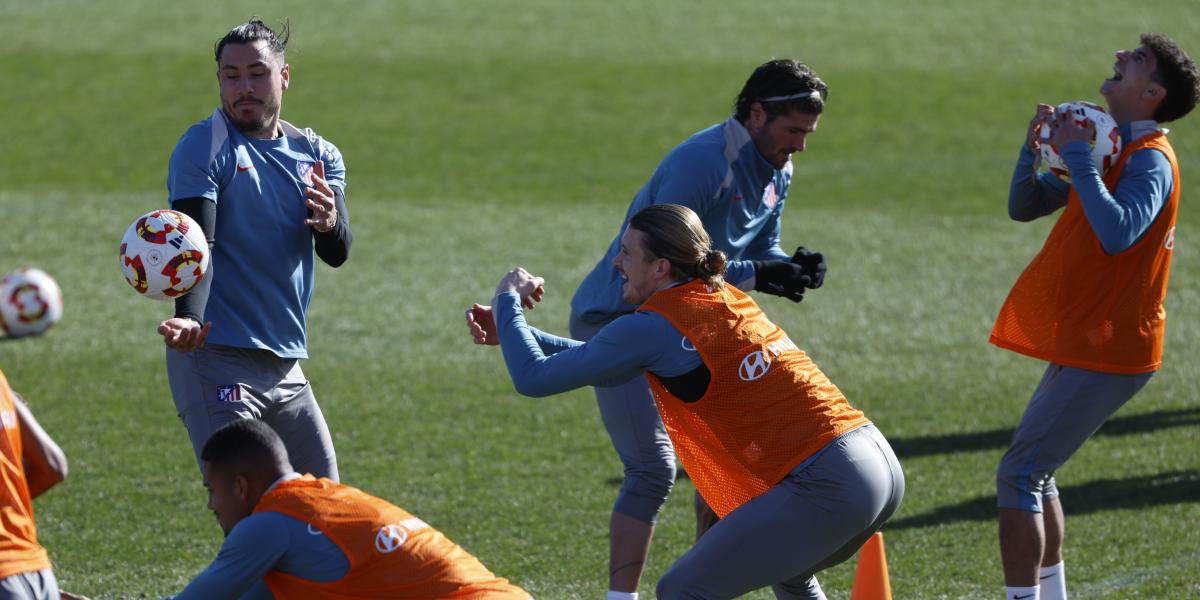 Una ausencia en la vuelta al trabajo del Atlético