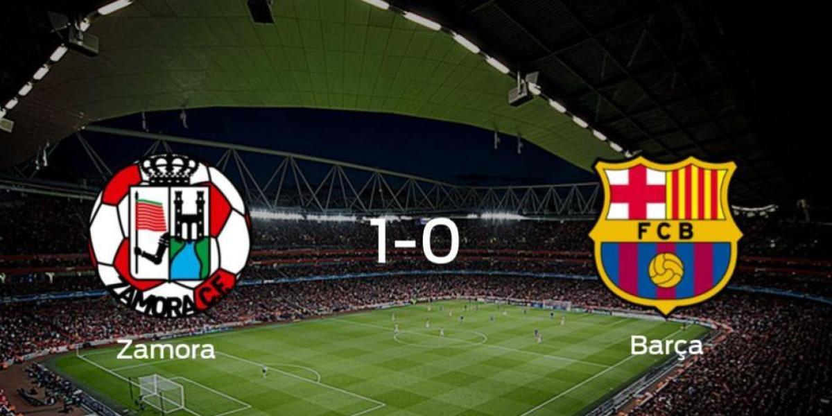 Tres puntos para el equipo local: Zamora 1-0 Barcelona B
