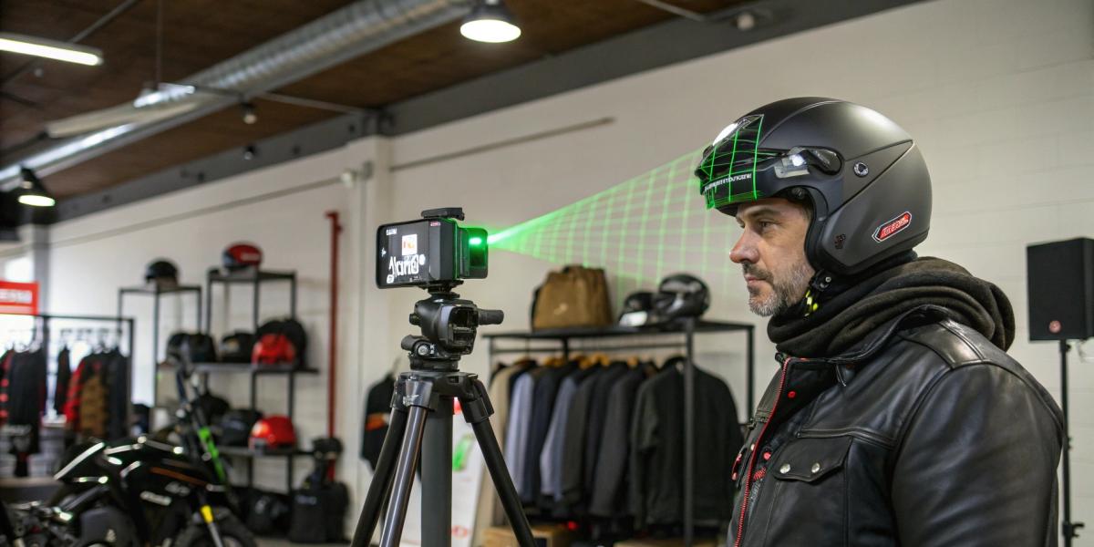 Llega el casco de moto a medida con un escáner 3D, una marca ha comenzado las primeras pruebas, pero en Japón