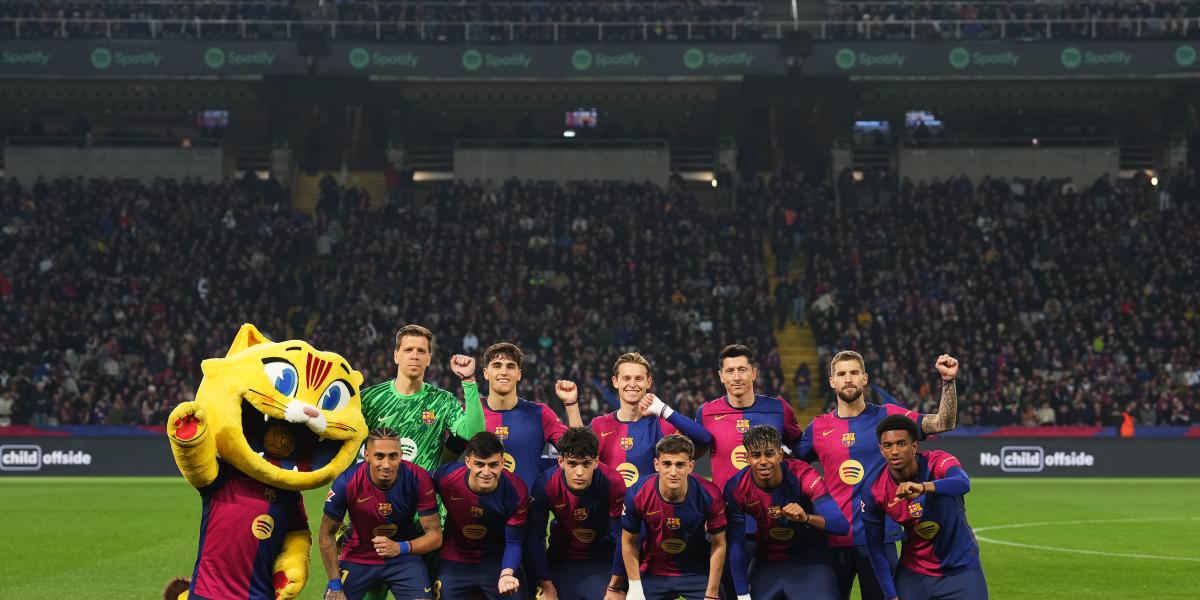 El 1x1 del Barça al descanso ante el Rayo