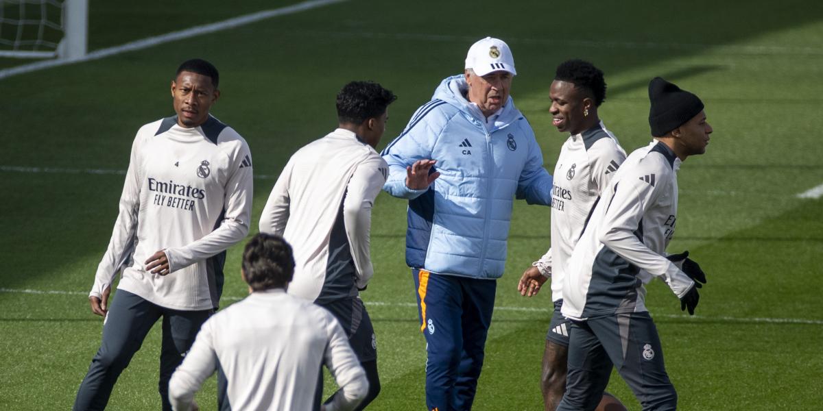 A Ancelotti le sale una duda en el once titular del derbi