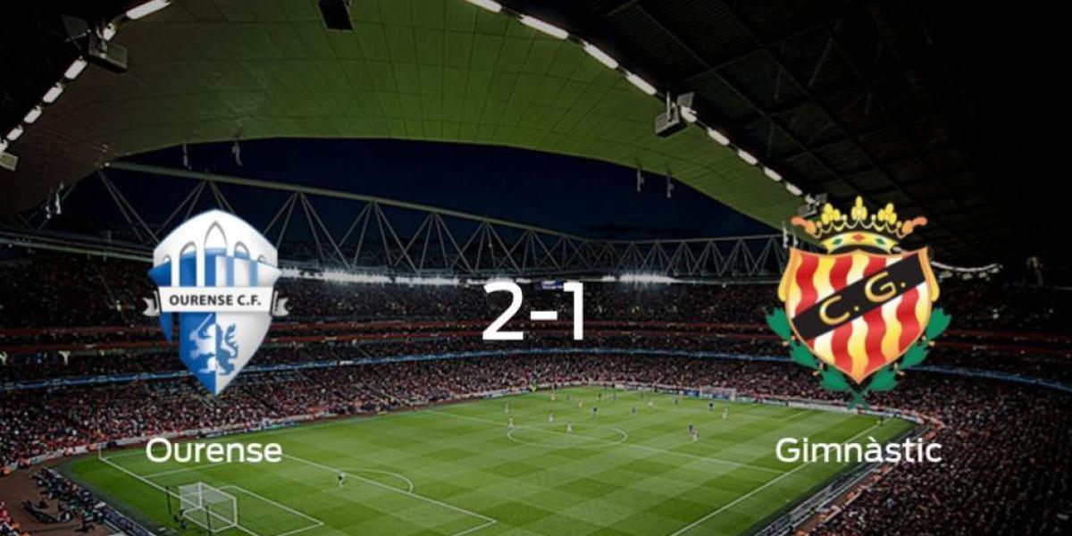 Tres puntos para el equipo local: Ourense 2-1 Gimnàstic Tarragona