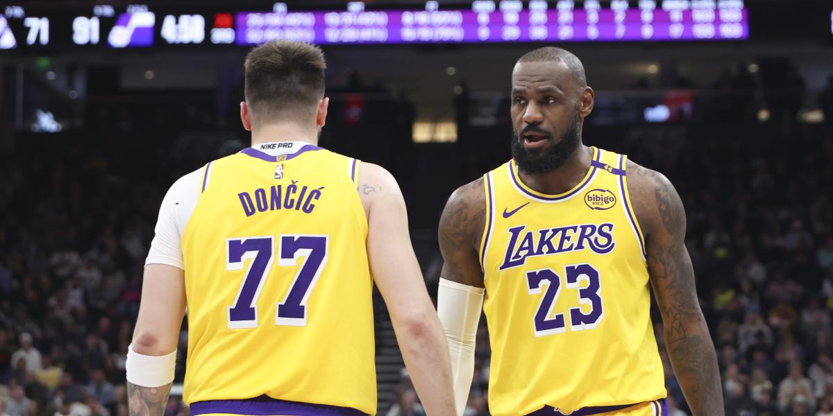La curiosa reacción de LeBron ante el que será sucesor de Doncic en Dallas