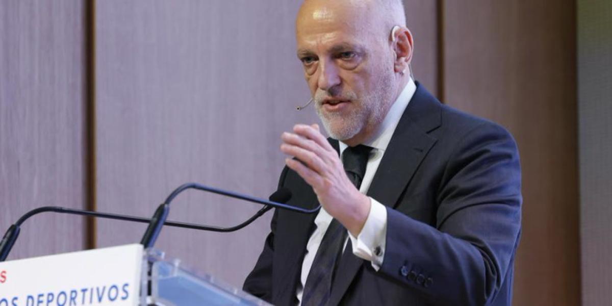 Tebas: Dani Olmo no debería acabar La Liga con el Barça