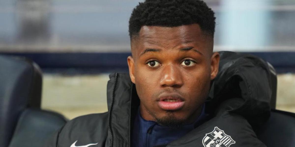 Ansu Fati, baja en la última sesión para preparar la visita de la Real