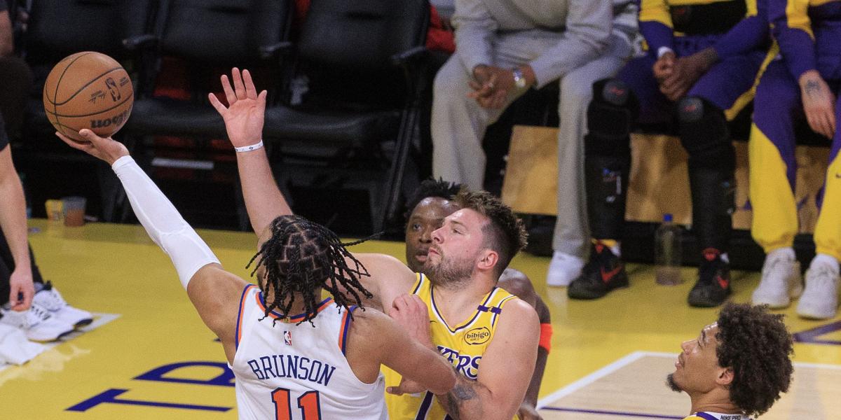 Magic Doncic pone a Los Ángeles a sus pies con trucos… ¡y su defensa!