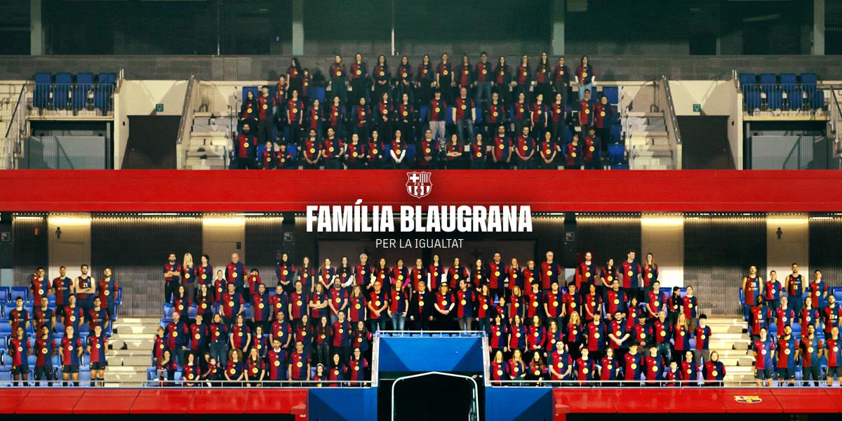 El Barça reafirma su compromiso con la igualdad en el Día de la Mujer
