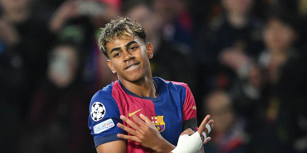 Lamine Yamal, por encima de Vinicius y Mbappé en la lista de mejores atacantes del mundo
