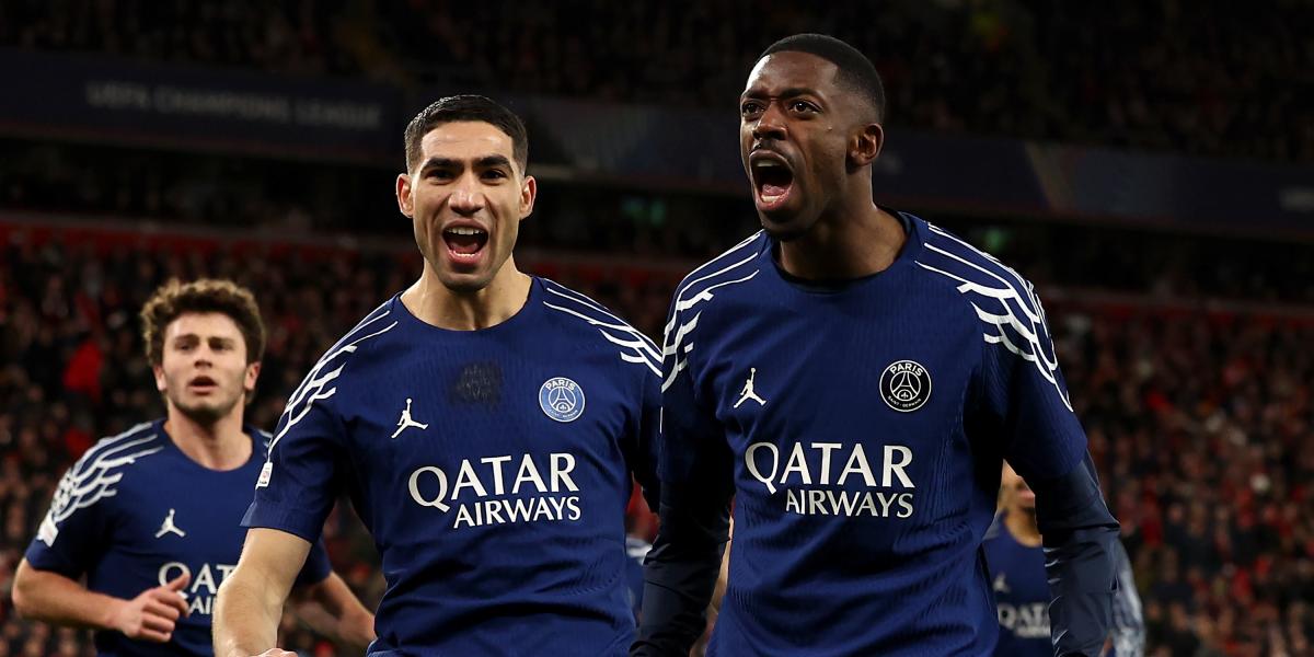 Dembélé desembarcó en Dunkerque para rescatar al PSG