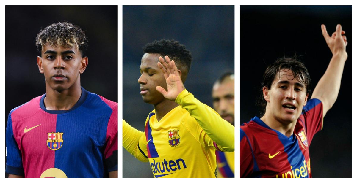 Tres récords de precocidad en la Champions llevan el sello azulgrana