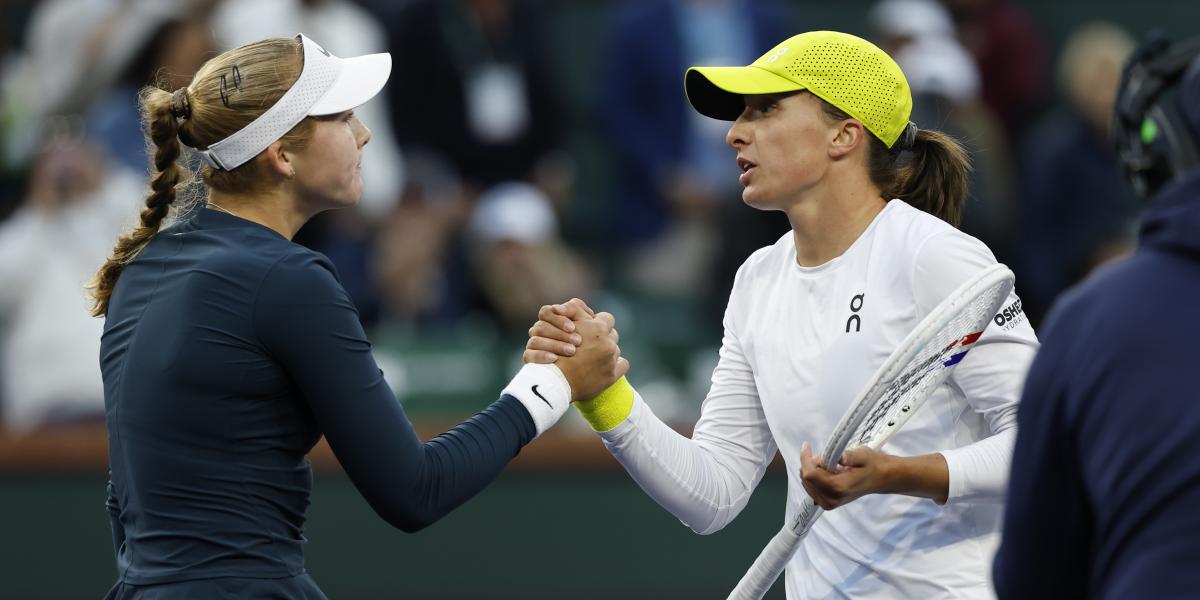 Cara y cruz para Sabalenka y Swiatek en Indian Wells, con paliza histórica y abucheos