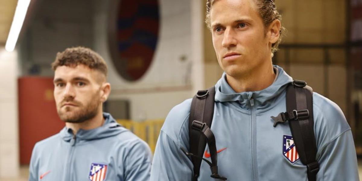 Dos bajas en la convocatoria del Atlético para medirse al FC Barcelona