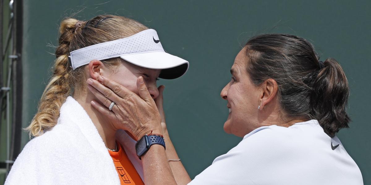 Andreeva desvela por qué terminó como campeona gracias a Conchita Martínez