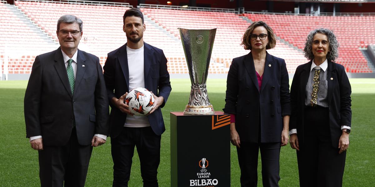 San Mamés empieza a respirar la final de la Europa League