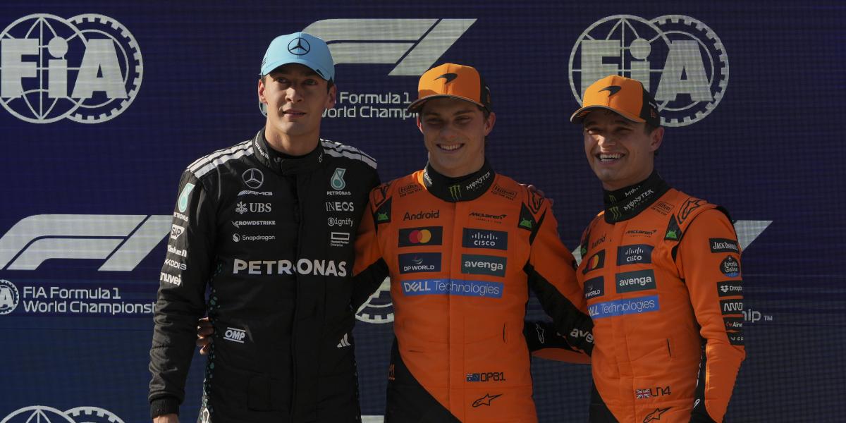 Así queda la parrilla de salida del GP de China de F1 2025 de este domingo: otro Hamilton contra Verstappen; Alonso, a remar