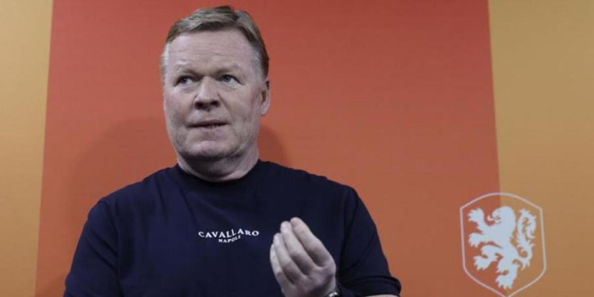 Koeman: España es un poco más favorita