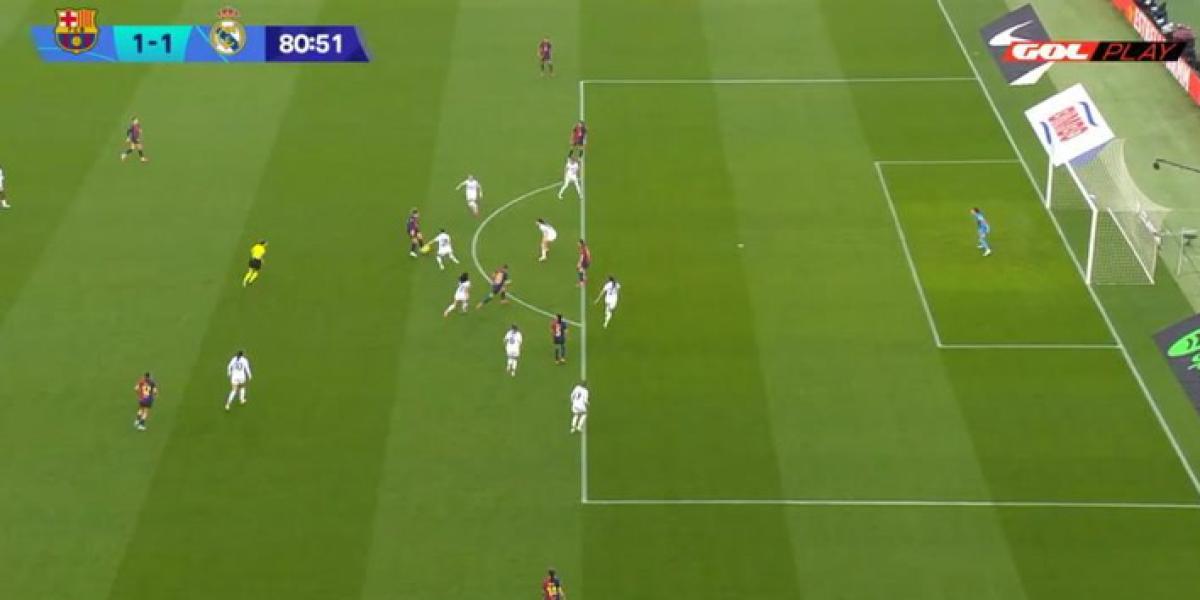 ¡Gol anulado al Barça por un fuera de juego inexistente!