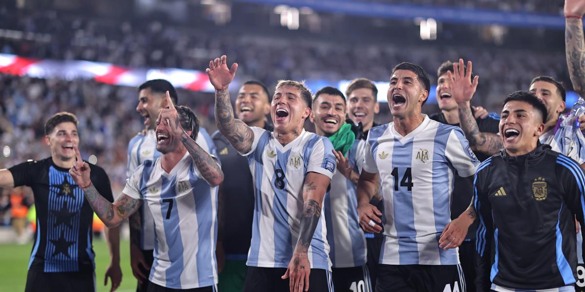 Así queda la clasificación de las eliminatorias sudamericanas para el Mundial tras la goleada de Argentina a Brasil