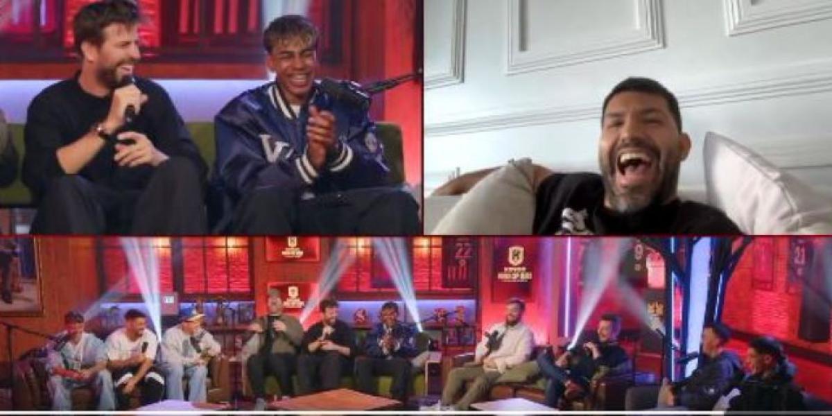 La vacilada del Kun a Lamine en su estreno en la Kings League