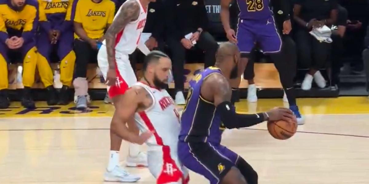 Dillon Brooks, “teniendo sexo” con LeBron mientras le defiende