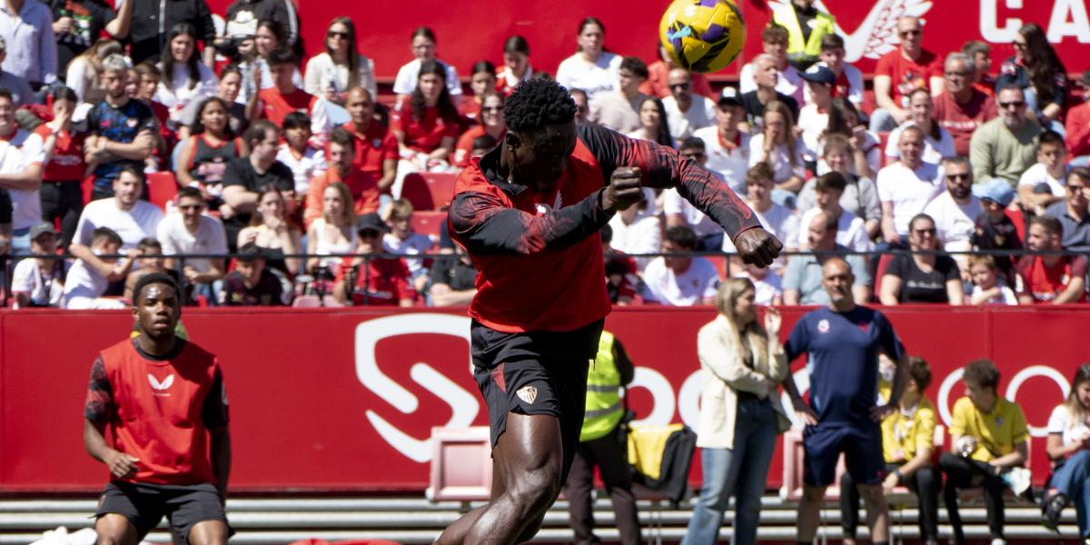 El Sevilla avanza la preparación de la visita del Atlético con una ausencia