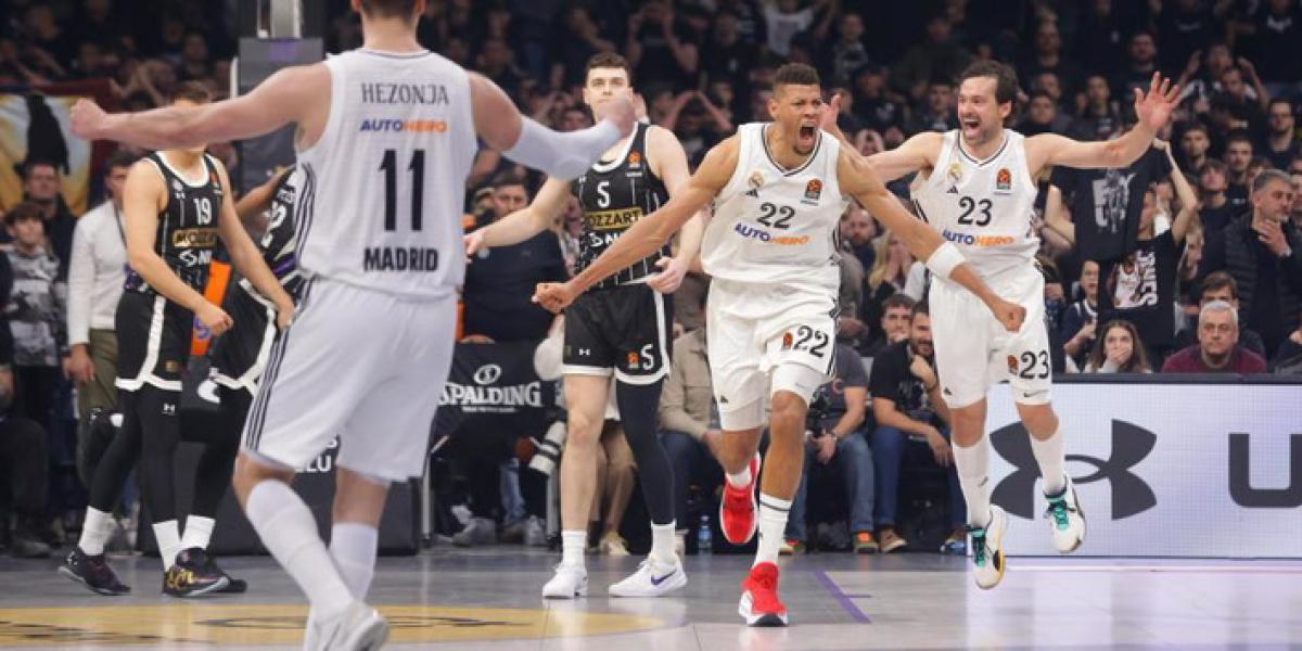 89-91: Tavares salva la tortura de Belgrado de un Real Madrid que está en manos del Barça y Efes