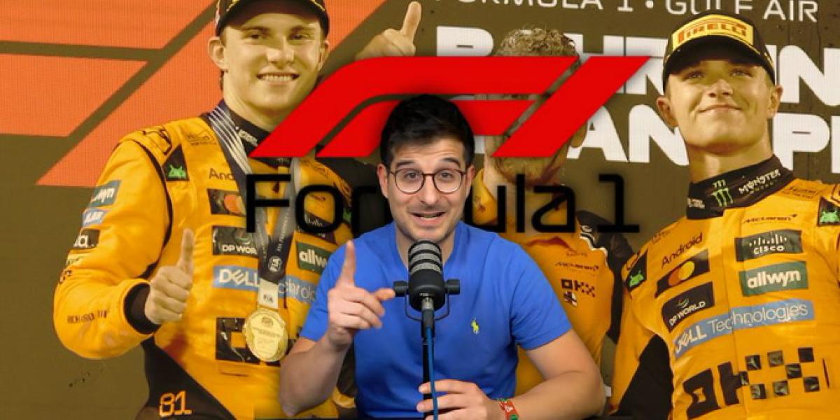 Larga lista de errores de Lando Norris ante un Piastri que arrasa en Bahrein
