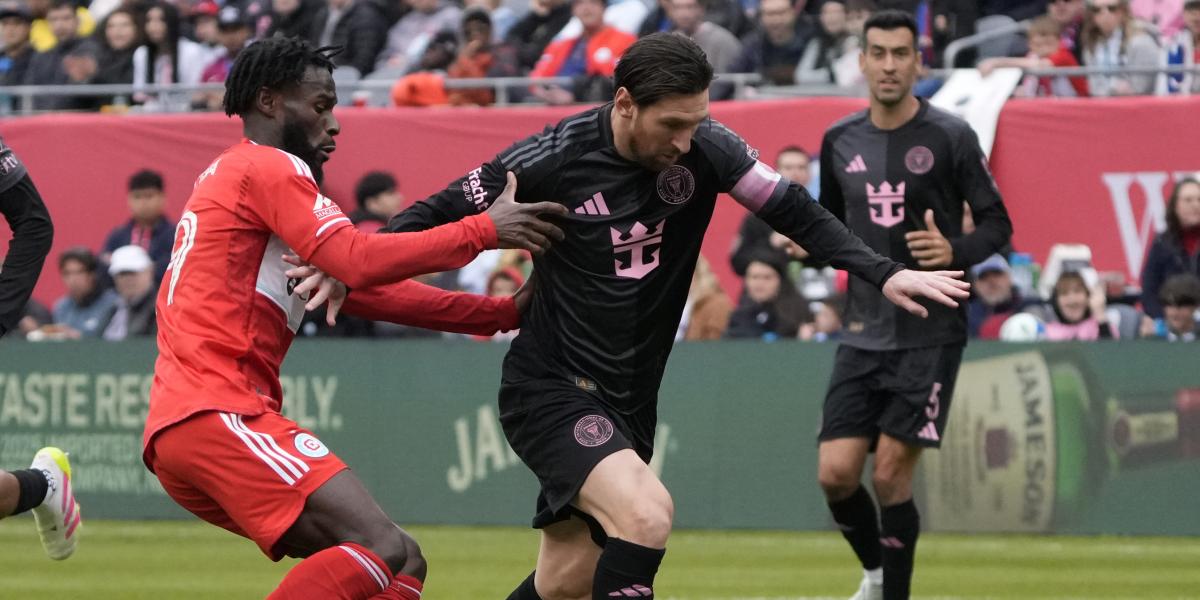 Messi colapsa Chicago