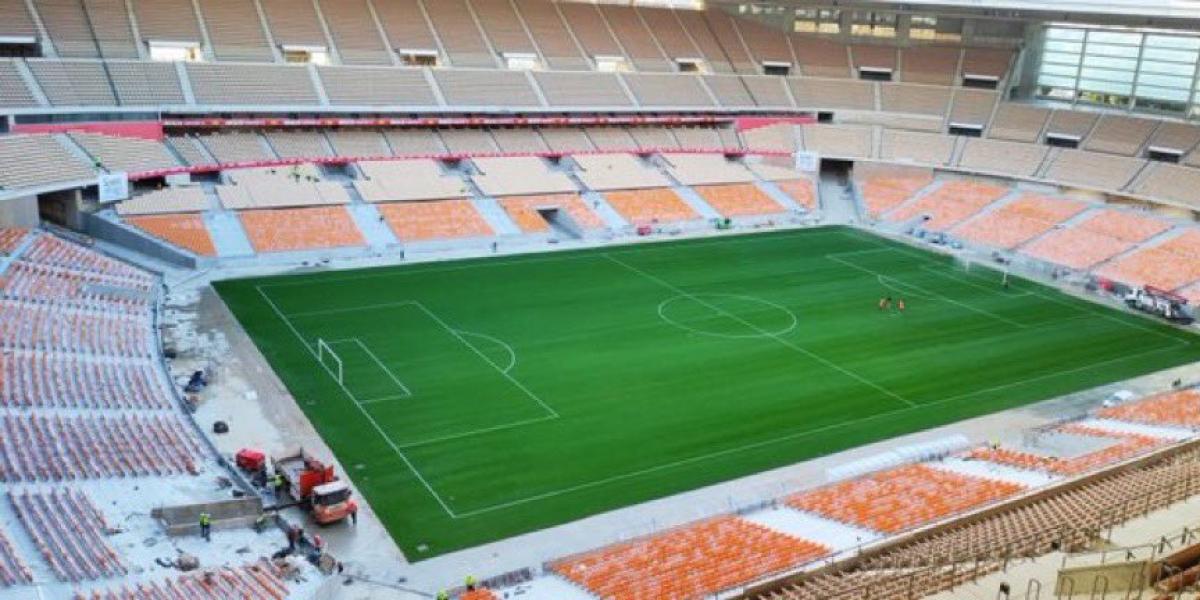 La Cartuja, casi lista para la final de Copa