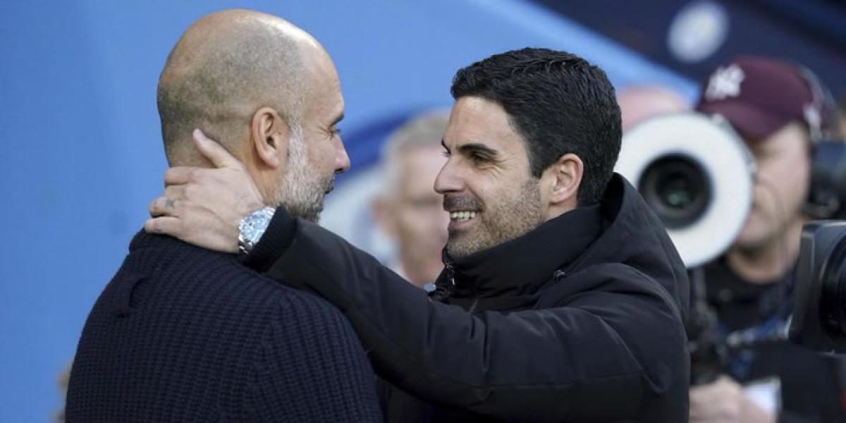 Dos años de hegemonía de Arteta sobre Guardiola