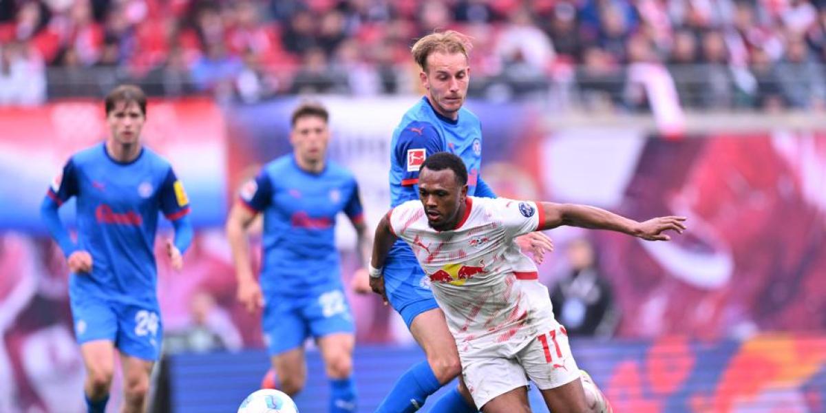 El Leipzig tropieza ante el colista