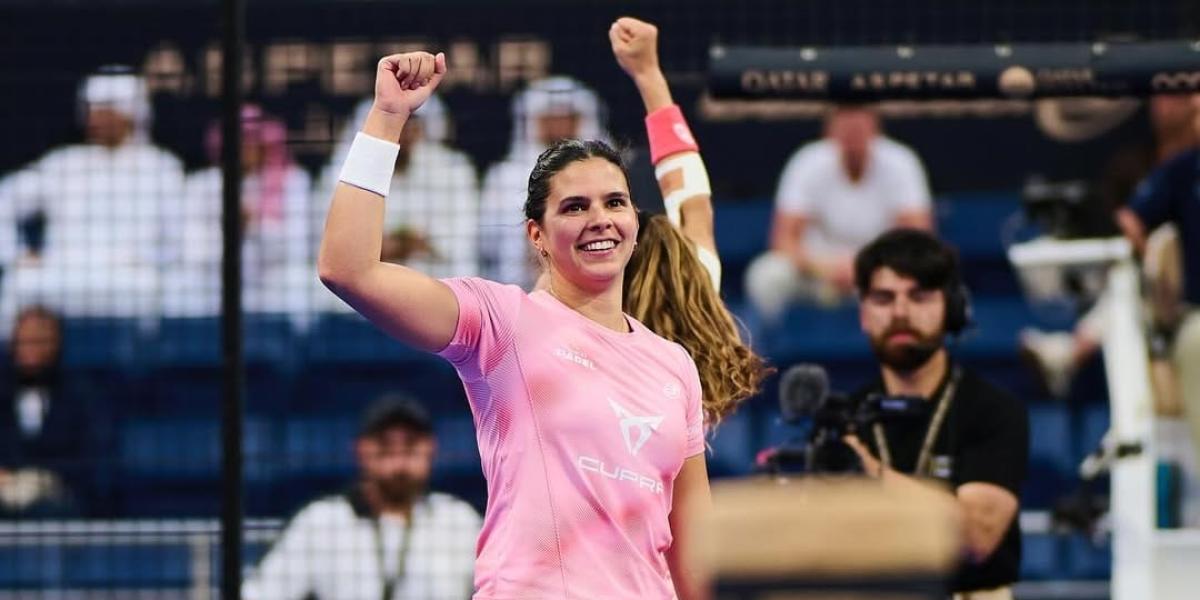 Delfi Brea cambia la historia del pádel femenino: hasta ahora no lo había logrado nadie