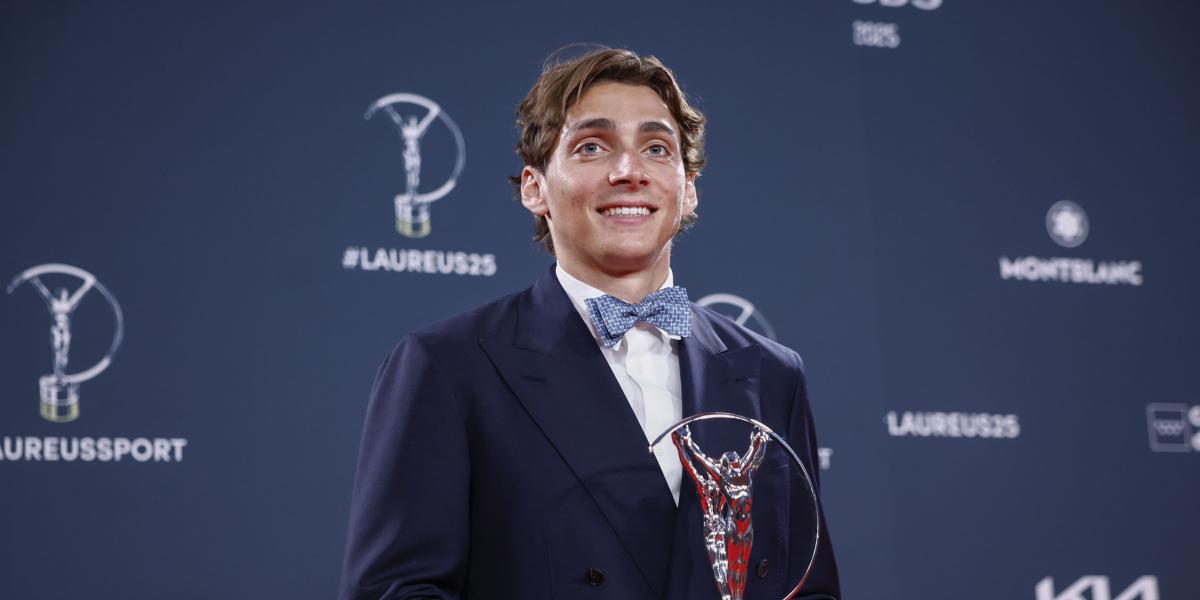 Duplantis, premio Laureus al mejor deportista masculino del año