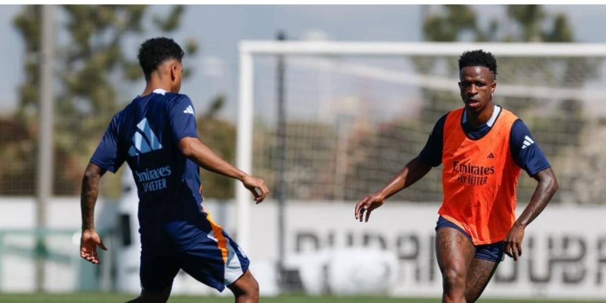 Última sesión del Real Madrid en Valdebebas antes de viajar a Sevilla