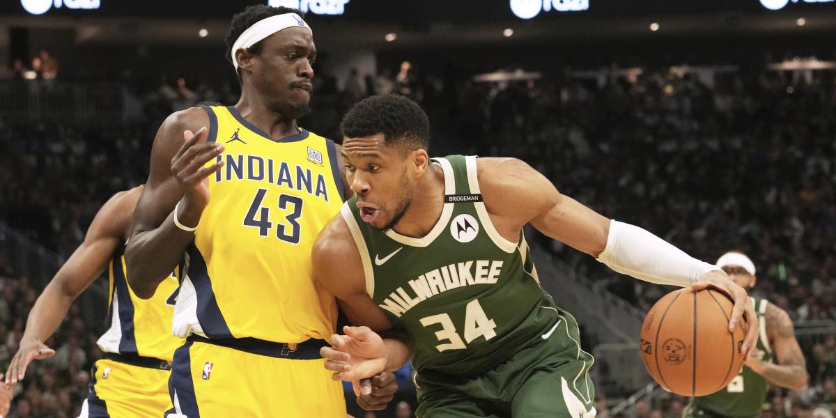 117-101. Antetokounmpo y Trent Jr. le dan vida a los Bucks