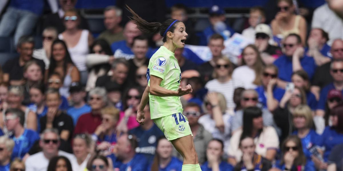 Aitana se coloca como máxima goleadora culé en la historia de la Champions