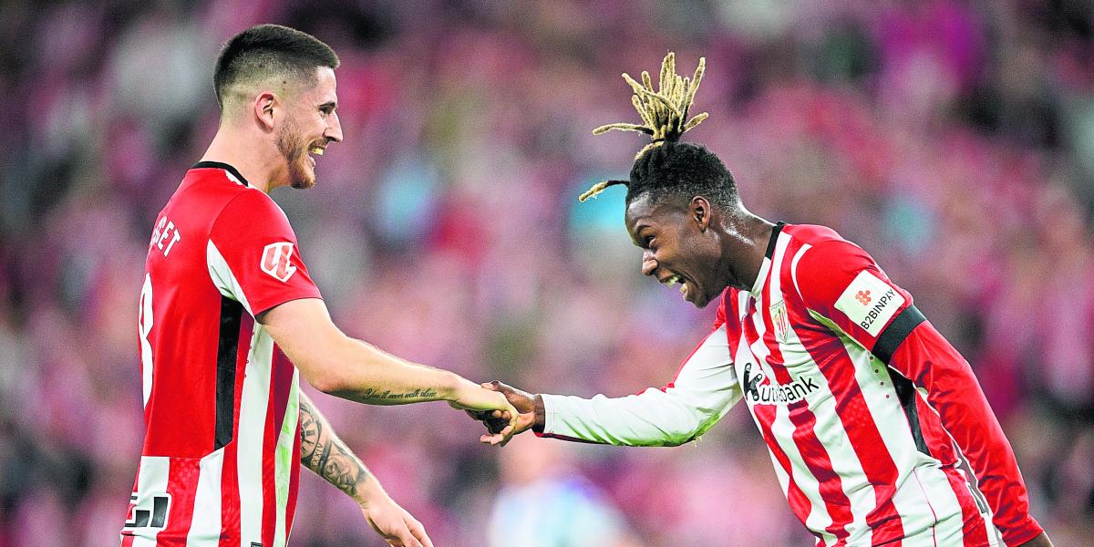 A la espera de Nico Williams y Sancet en el Athletic