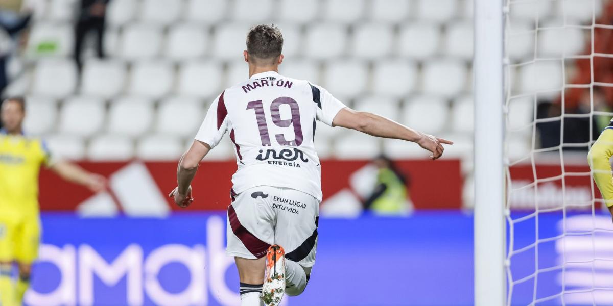 Martón: Las ocasiones más fáciles a veces no sé marcan y las difíciles entran