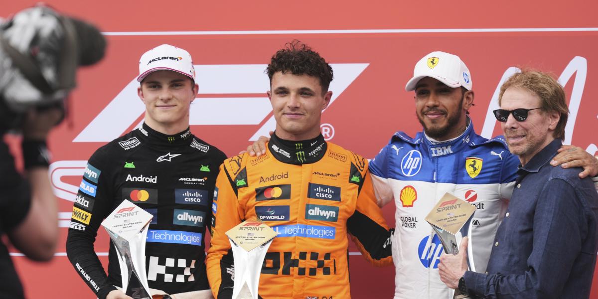 Así queda la clasificación del Mundial de F1 2025 tras la carrera sprint del GP de Miami: Cambios de última hora tras varias sanciones