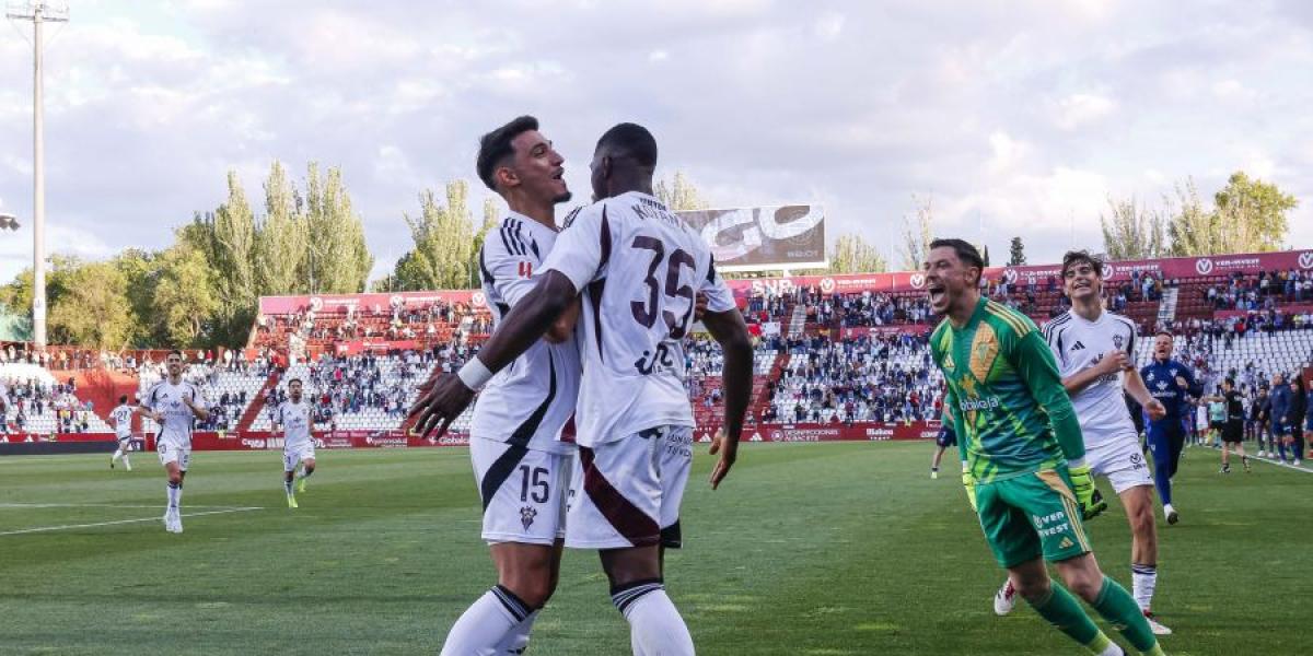 Kofane, con un doblete en el añadido, le da el triunfo al Albacete ante el Huesca