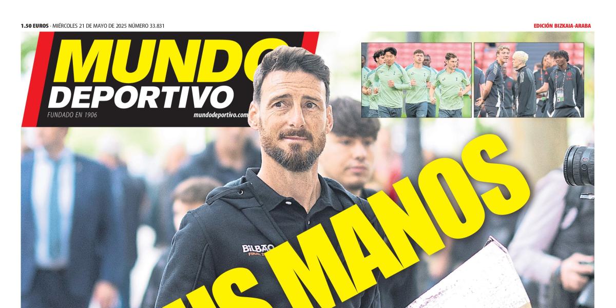 Portada de hoy de la Edición Bizkaia-Araba de Mundo Deportivo