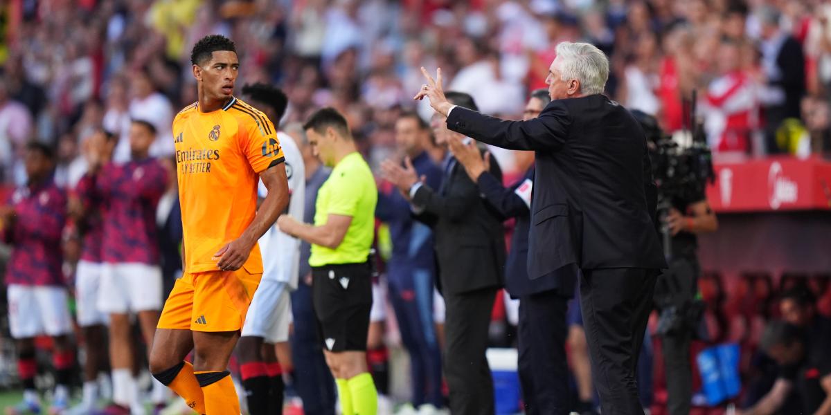 El Madrid recurre la amarilla a Bellingham