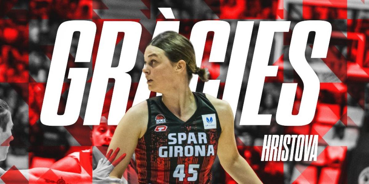 La alero búlgara Borislava Hristova, quinta baja del Spar Girona