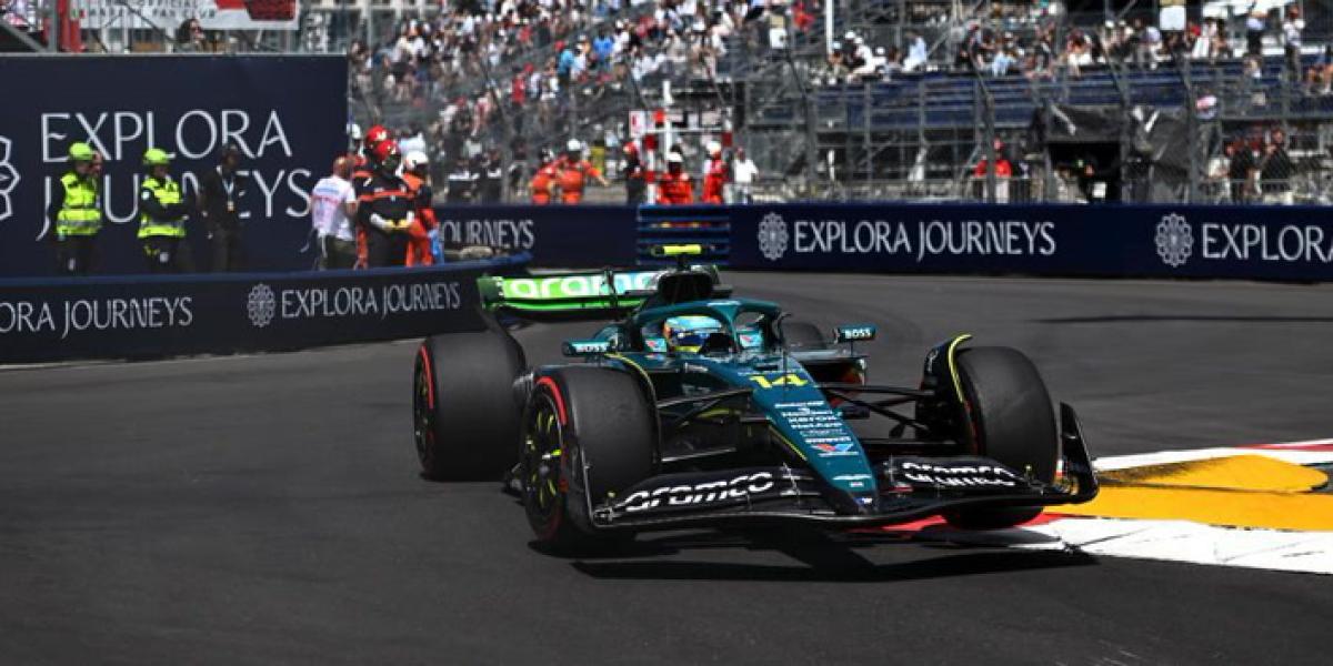 Leclerc avisa a Piastri y Alonso tira de manos en el GP de Mónaco de F1 con el Aston Martin
