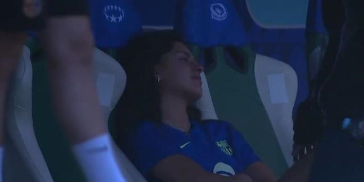 Las lágrimas de Kika Nazareth antes de la final