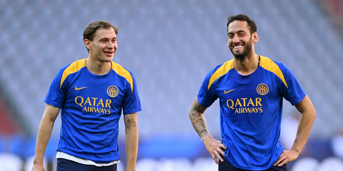 Se espera que Barella y Calhanoglu vuelven a entrenar con el grupo antes del partido contra la Juventus