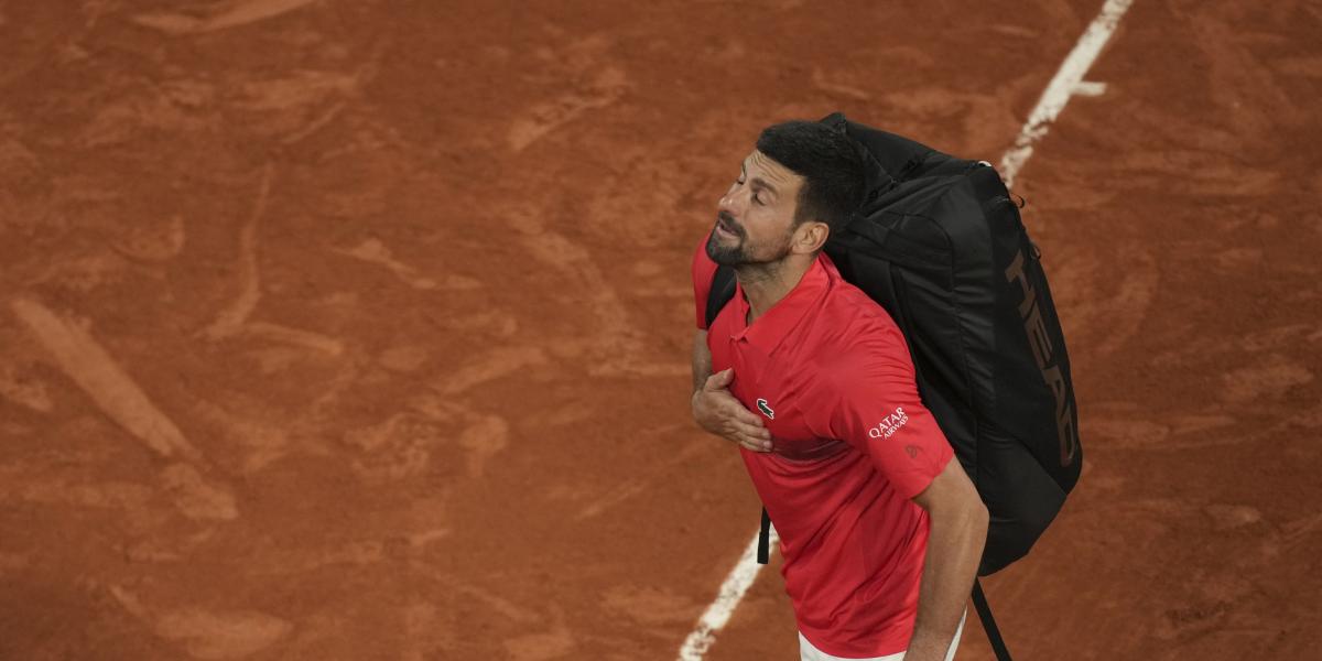 Djokovic publica un mensaje en redes tras su enigmático adiós a Roland Garros